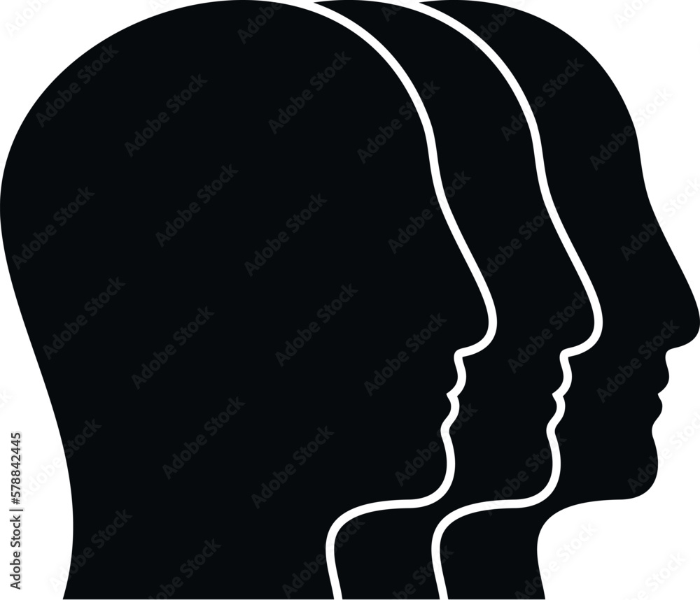 Team trust icon simple vector. Social business. Core mission Team trust icon simple vector. Social business. Core mission