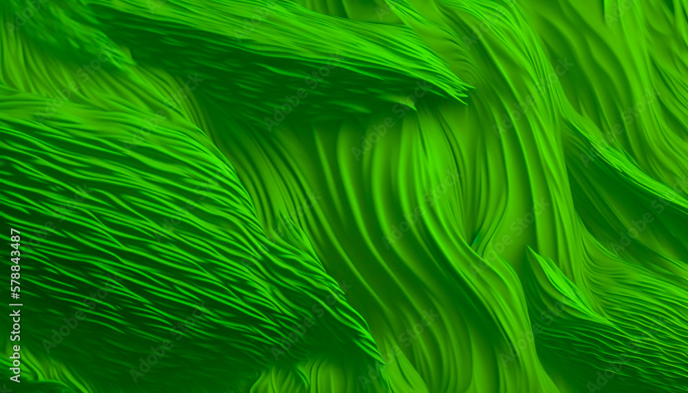 Isolate green background, textures, one colour concept, generative ai Isolate green background, textures, one colour concept, generative ai