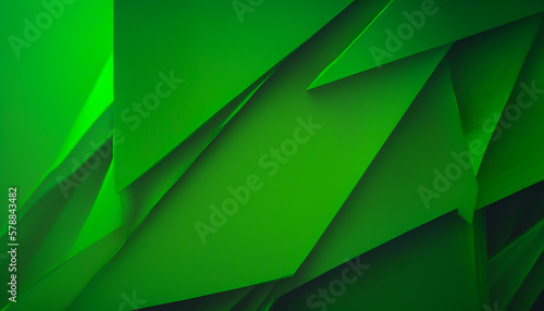 Isolate green background, textures, one colour concept, generative ai