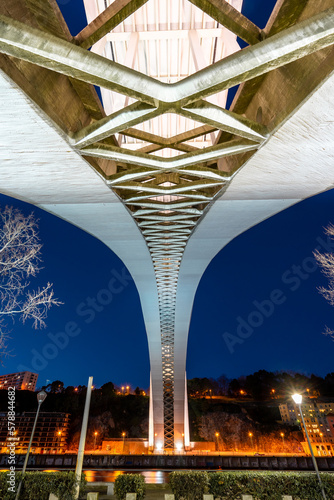 Ponte da Arrabida, Bridge over the Douro, in Porto Portugal.