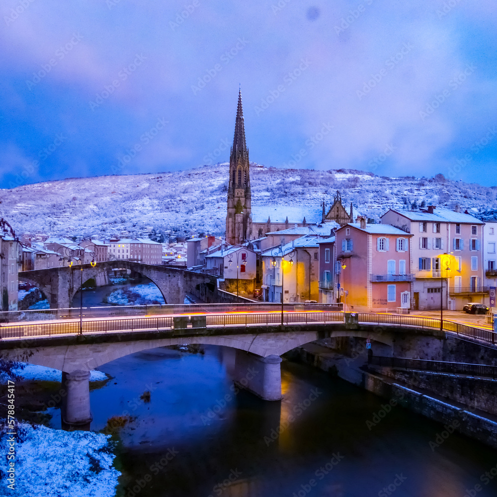 Fototapeta premium bridge over the river