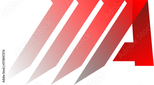 red and white arrows