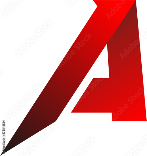 red letter a