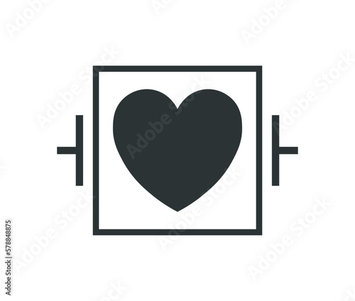 Defibrillation-proof type CF applied part. 