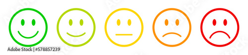 Smiley icon set