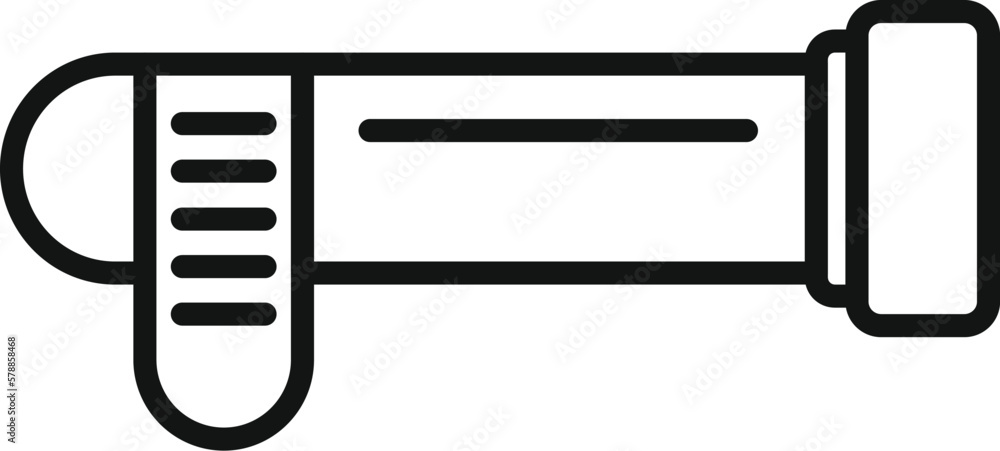 Blood test icon outline vector. Corona test. Check sample Blood test icon outline vector. Corona test. Check sample