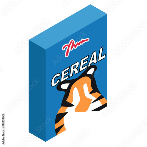 Cereal breakfast food Illustration