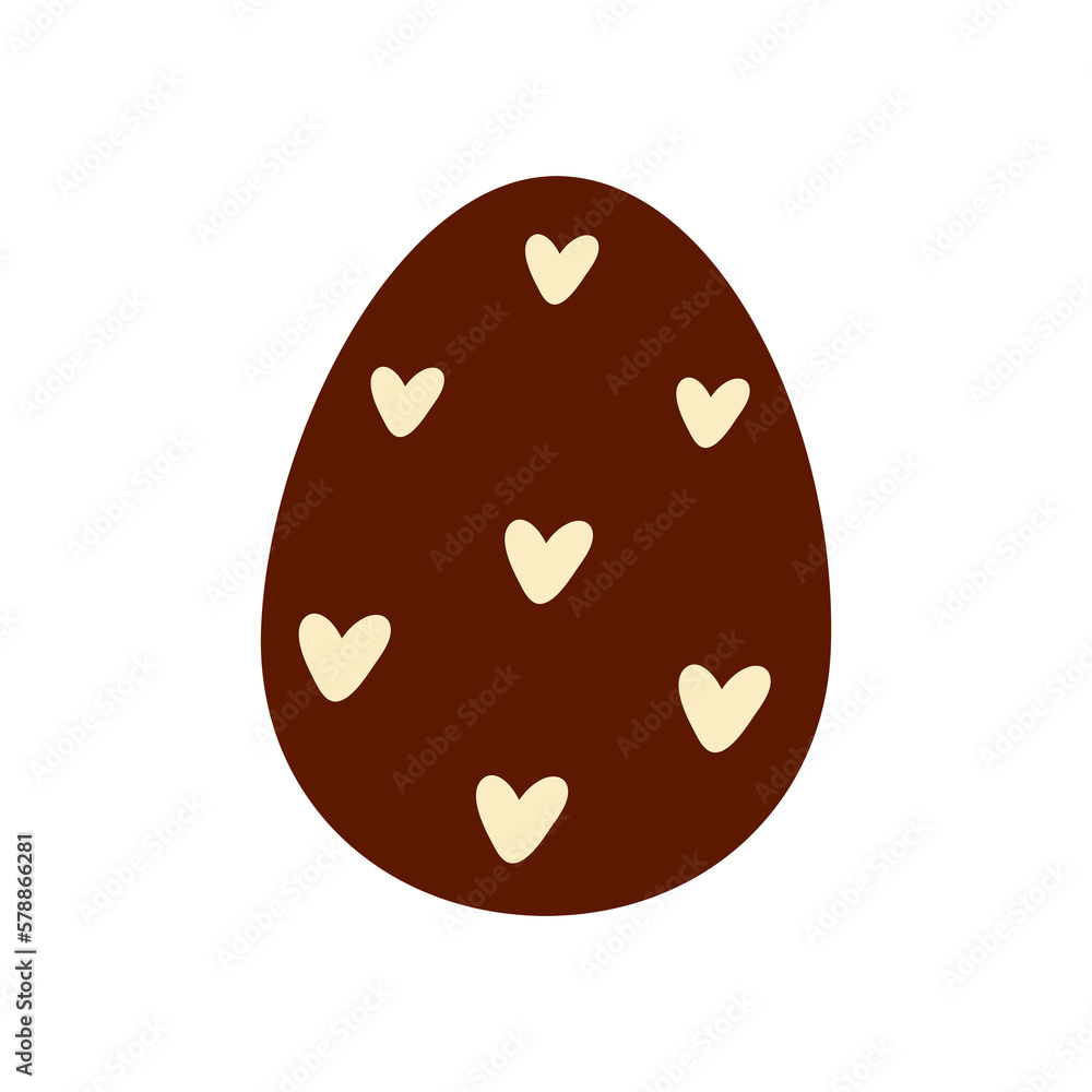 Happy Easter egg illustration Happy Easter egg illustration