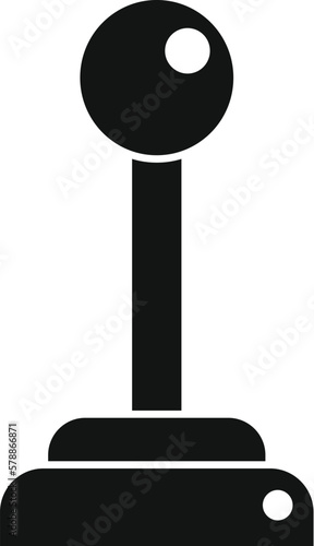 Clutch gearbox icon simple vector. Car disk. Auto pressure