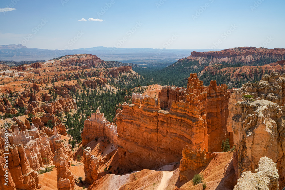 View from the Sunrise Point in Bryce Canyon National Park View from the Sunrise Point in Bryce Canyon National Park