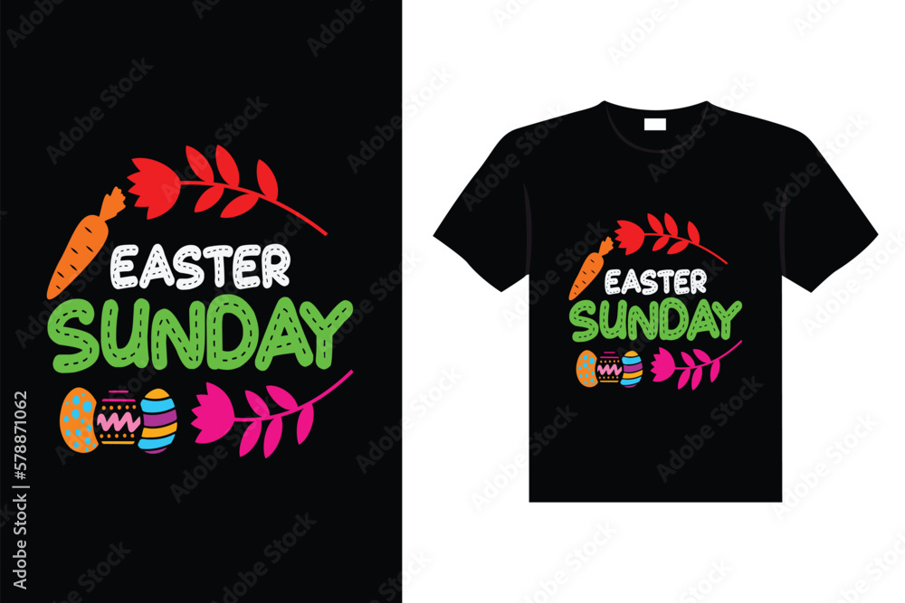 Easter day typography egg lettering t-shirt design holiday greeting cute bunny vector art Easter day typography egg lettering t-shirt design holiday greeting cute bunny vector art