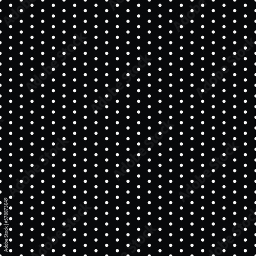 Retro Polka Dots Seamless Pattern - Cute polka dot repeating pattern design