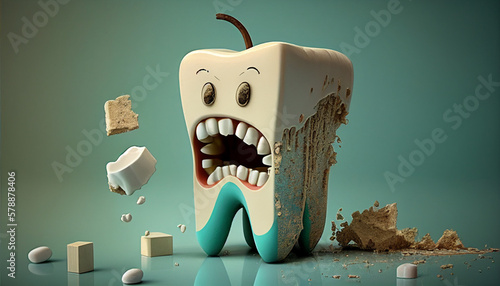 Tooth decay photo