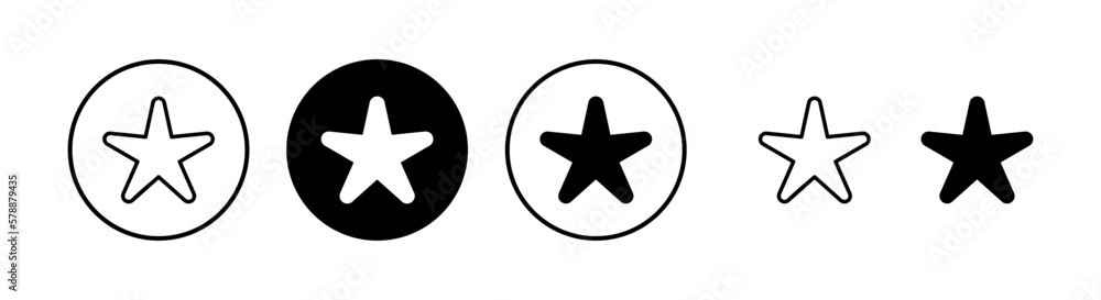 Star Icon vector illustration. rating sign and symbol. favourite star icon Star Icon vector illustration. rating sign and symbol. favourite star icon