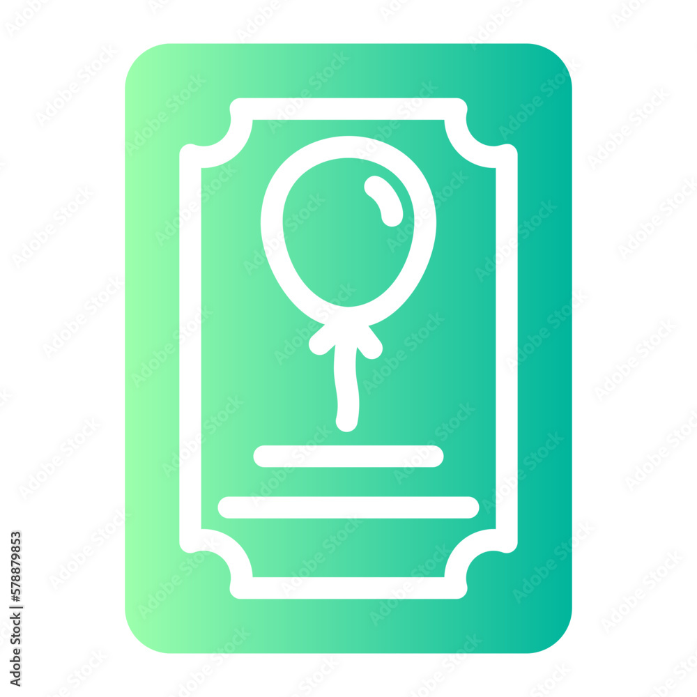 greeting gradient icon greeting gradient icon