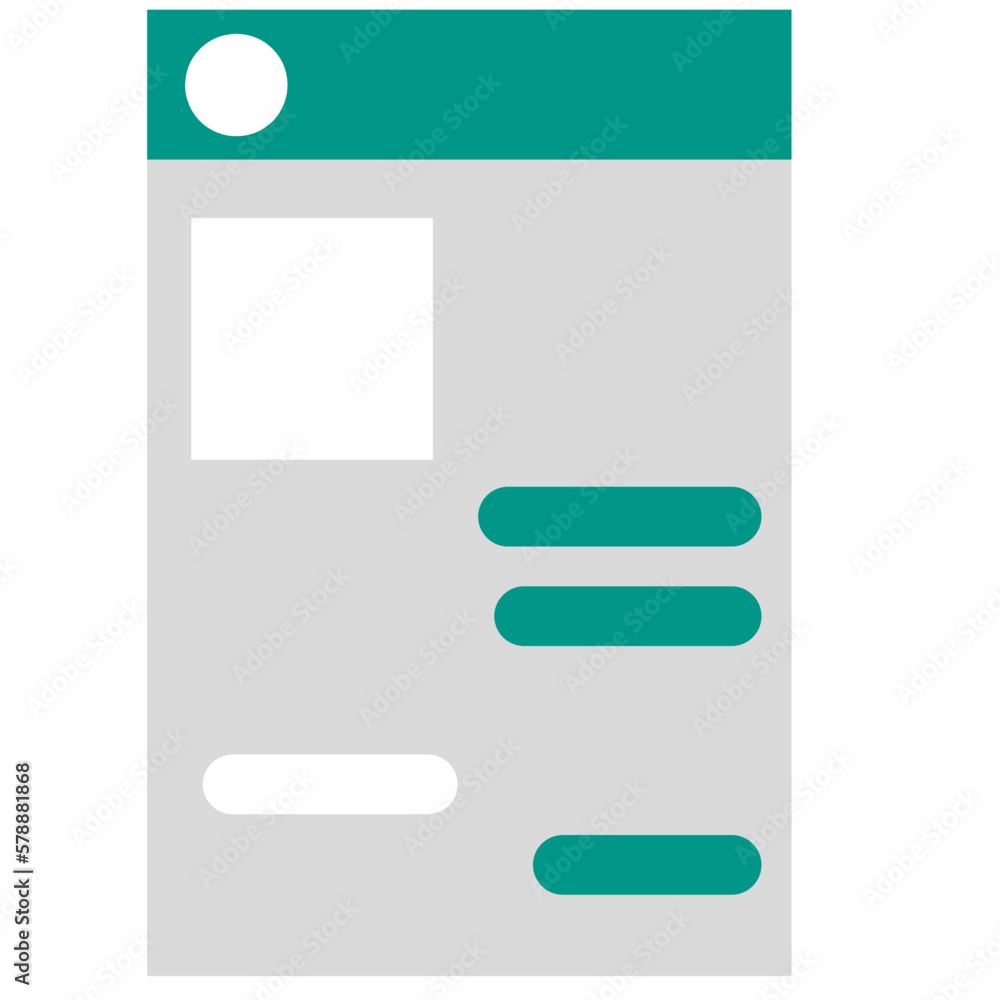 Mobile Screen Chat Messaging Mobile Screen Chat Messaging