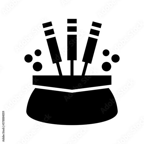 incense icon or logo isolated sign symbol vector illustration - high quality black style vector icons

