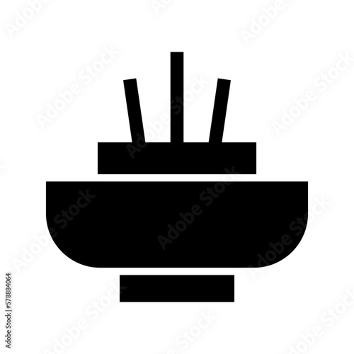 incense icon or logo isolated sign symbol vector illustration - high quality black style vector icons
