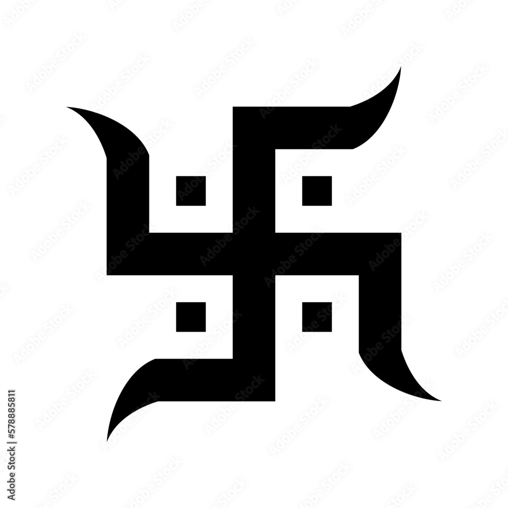 Fototapeta premium swastika icon or logo isolated sign symbol vector illustration - high quality black style vector icons 