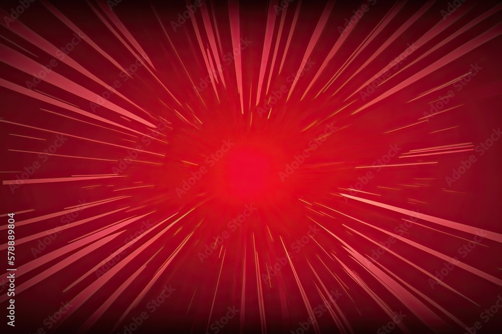 Bright Red Starburst Background Explosion Vector Illustration Stock. Photo generative AI Bright Red Starburst Background Explosion Vector Illustration Stock. Photo generative AI