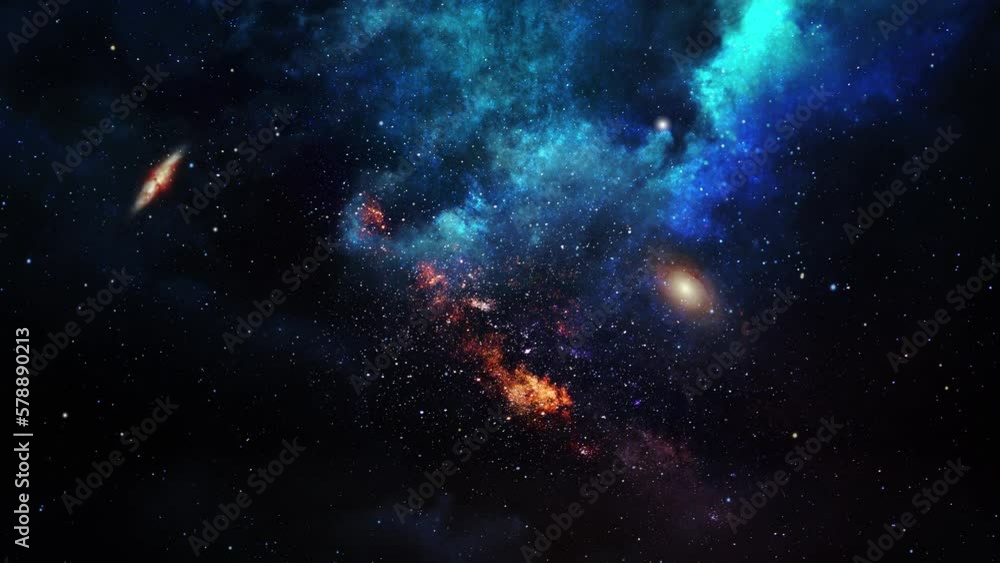 galaxy and nebula background in outer space. galaxy and nebula background in outer space.