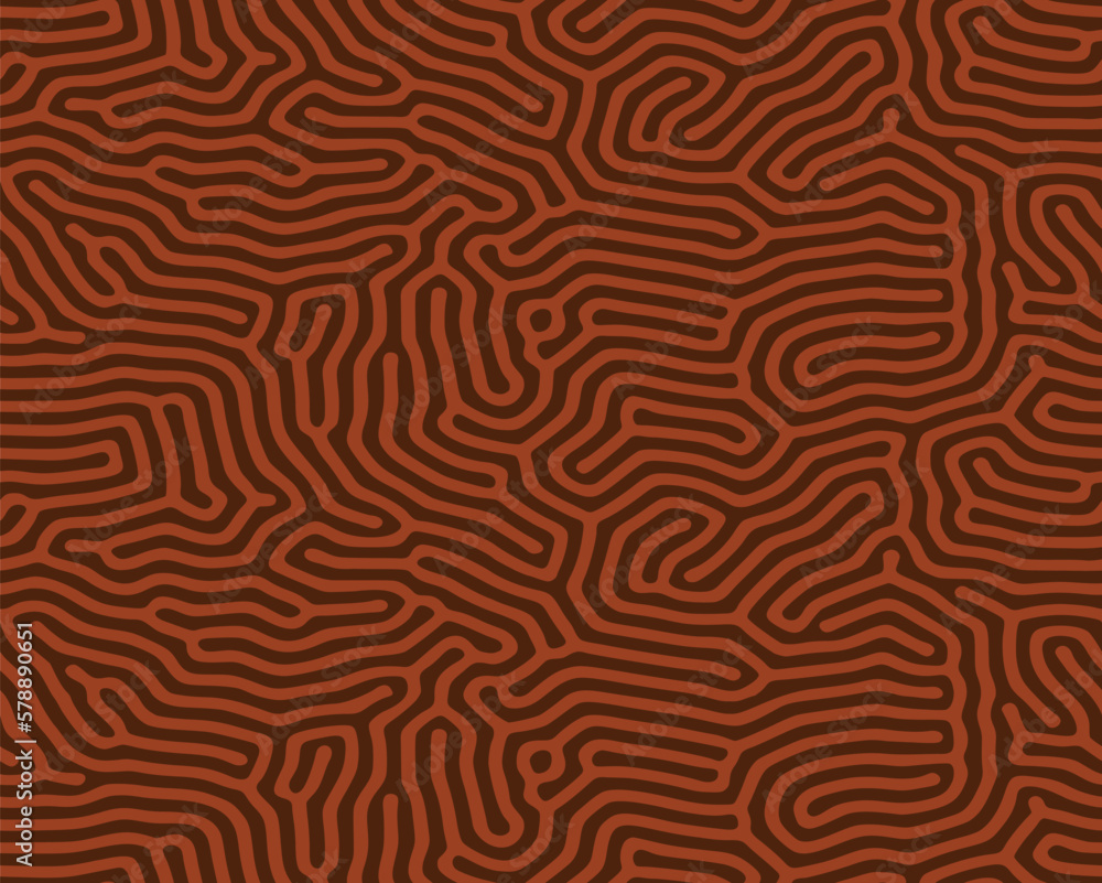 Fototapeta premium Organic Turing Seamless Pattern. Abstract organic backgrounds