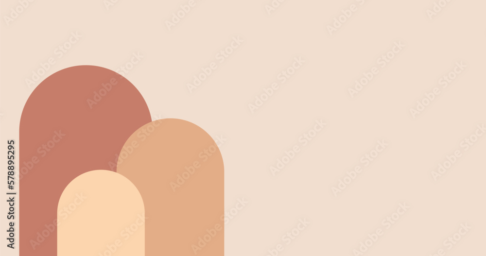 Minimal Background with Earth Tone Colour and Shape. Aesthetic Wallpaper - EPS 10 Vector Minimal Background with Earth Tone Colour and Shape. Aesthetic Wallpaper - EPS 10 Vector