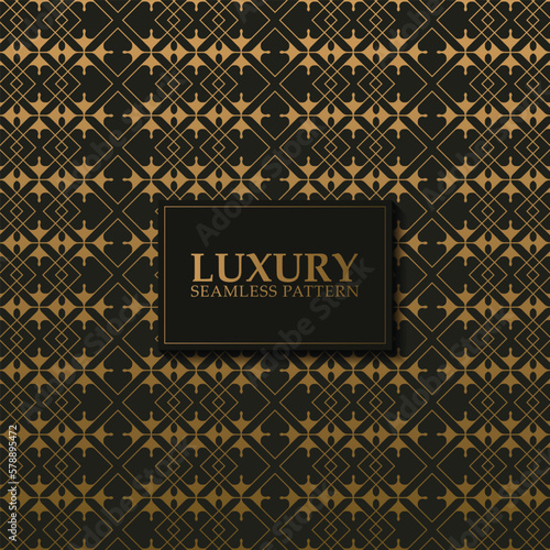 luxury dark seamless pattern background