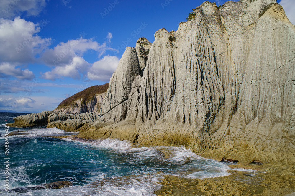 Naklejka premium 青森県 仏ヶ浦
