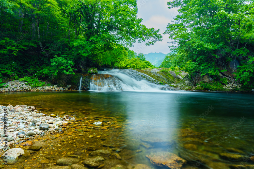 Obraz premium 山形県 鰍滝