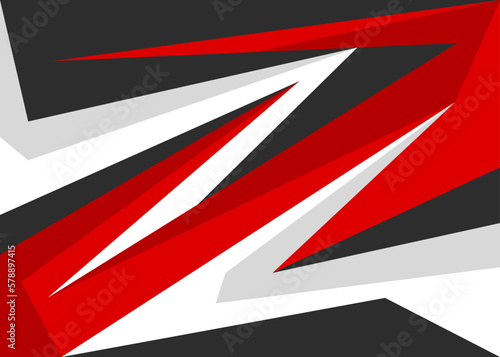 Abstract background with colorful sharp and arrow pattern. Abstract geometric wallpaper