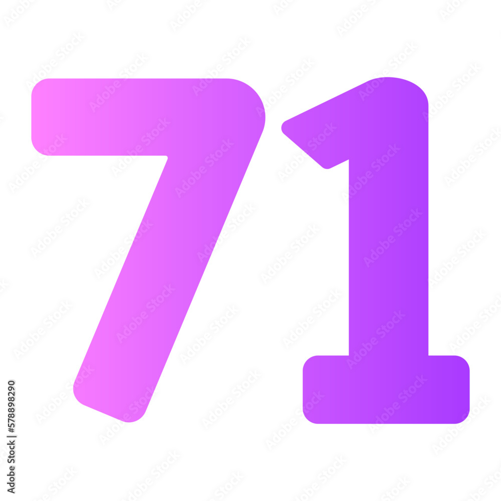 number icon number icon
