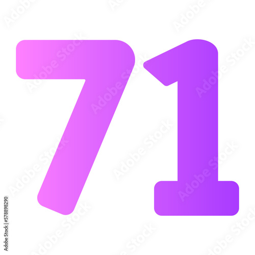 number icon 