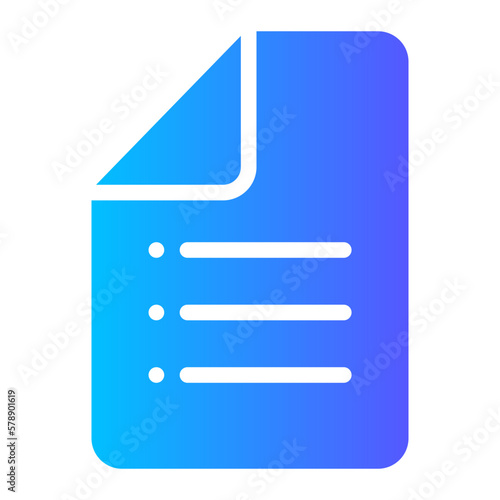 archive gradient icon