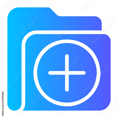 plus gradient icon