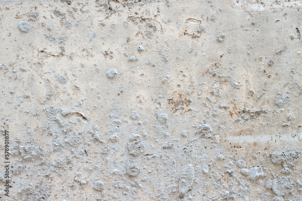 Rustic weathered cracked old  painted concrete wall macro