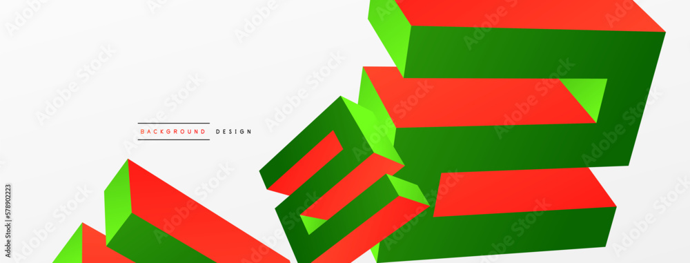 3d line geometric creative abstract background. Trendy techno business template for wallpaper, banner, background or landing 3d line geometric creative abstract background. Trendy techno business template for wallpaper, banner, background or landing