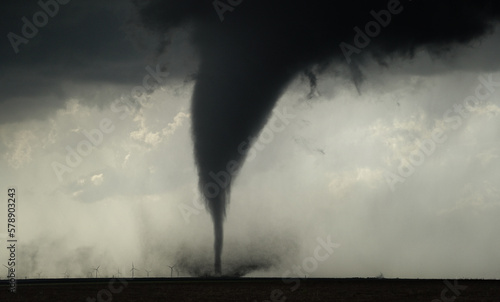 tornado silhouette 