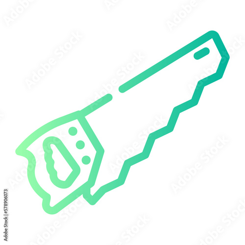 hand gradient icon