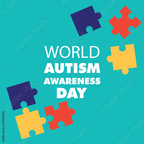 WORLD AUTISM AWARNESS DAY POSTER DESIGN