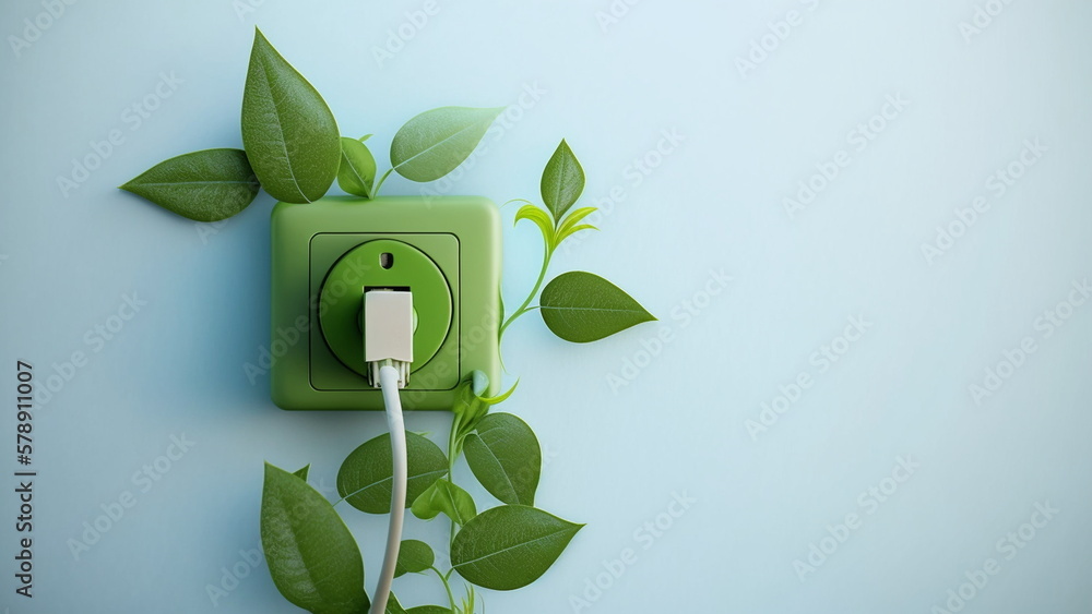 ecological-concept-plug-nature-bio-energy-with-generative-ai