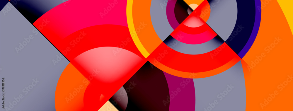 Circle trendy minimal geometric abstract background. Vector Illustration For Wallpaper, Banner, Background, Card, Book Illustration, landing page Circle trendy minimal geometric abstract background. Vector Illustration For Wallpaper, Banner, Background, Card, Book Illustration, landing page