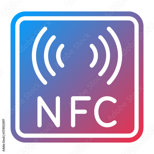 Vector Design Nfc Icon Style