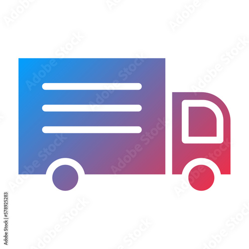Vector Design Delivery Truck Icon Style