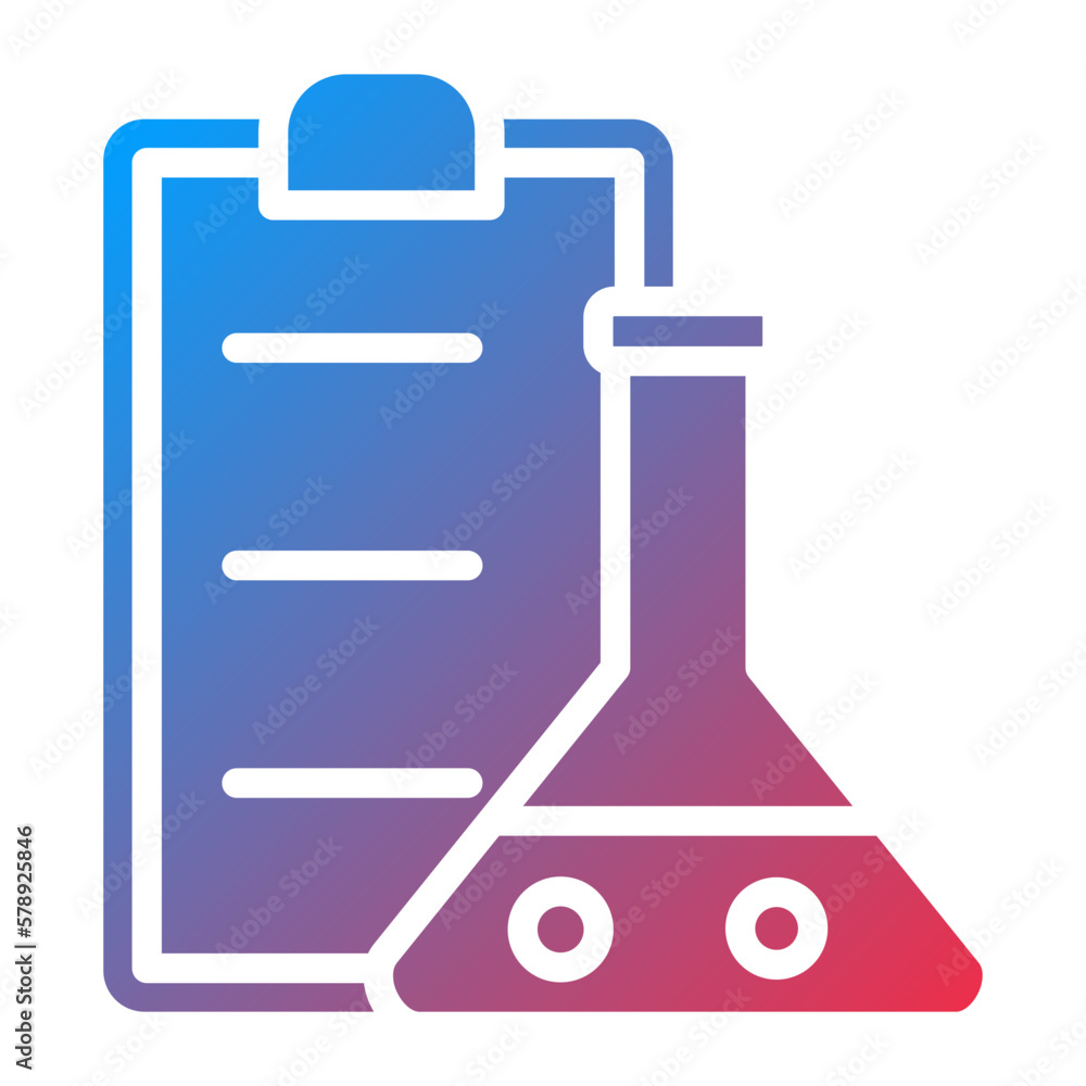 Vector Design Lab Report Icon Style Vector Design Lab Report Icon Style