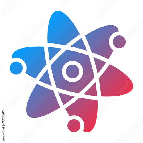 Vector Design Atom Icon Style