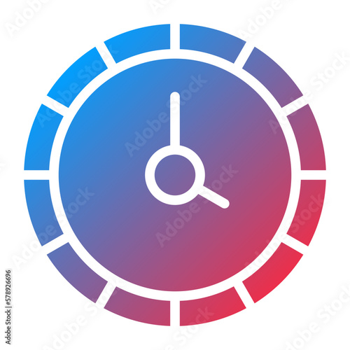 Free Download Vector Design Clock Icon Style - GFXLoad