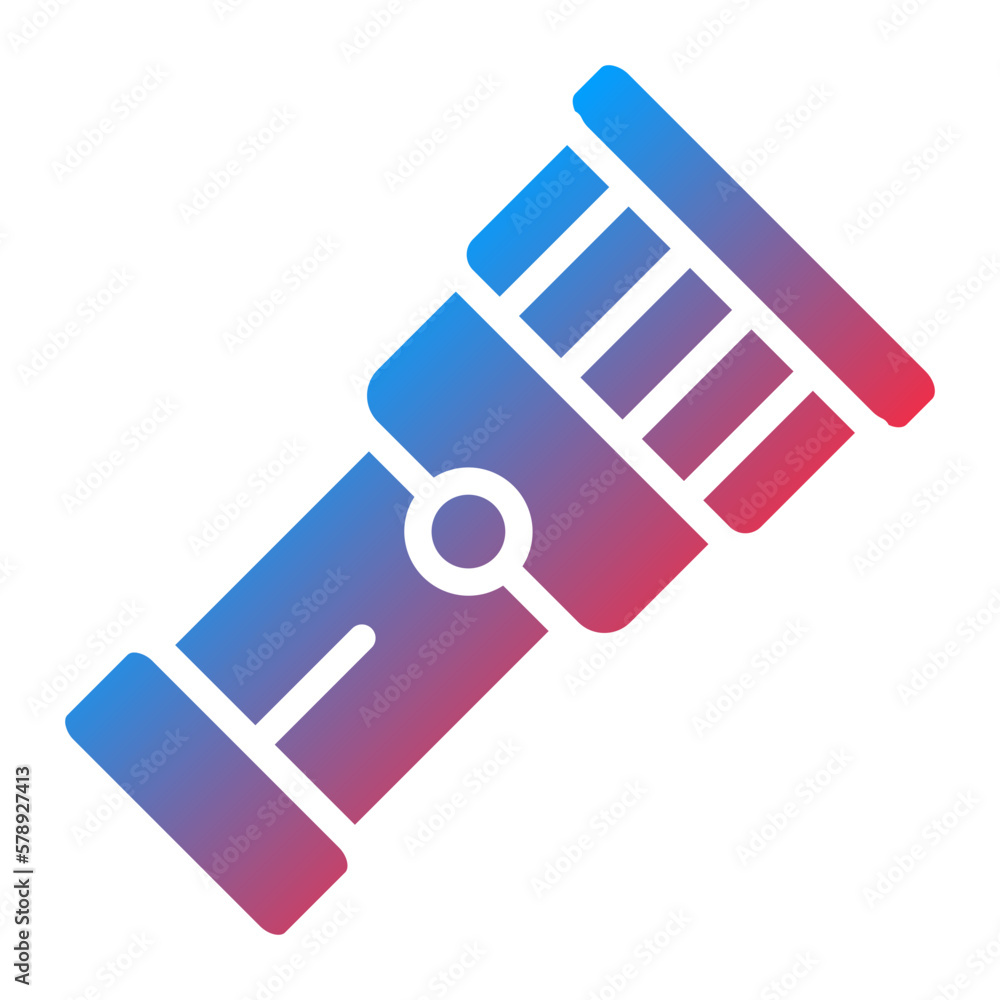 Obraz premium Vector Design Flashlight Icon Style