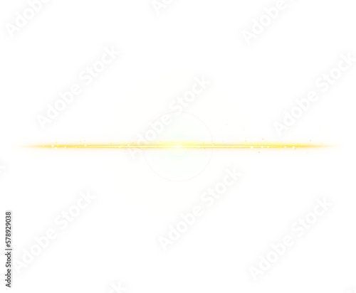lens flare golden light dust particle magic style