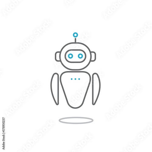AIロボットのイメージアイコン